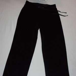 NYC Alliance Large Black Velvet Pants